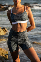 Top Bra Chain Grey